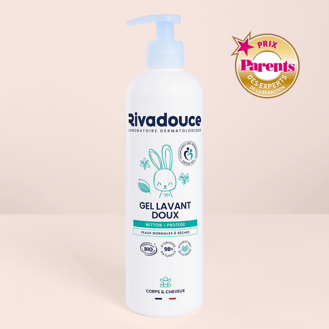 Gel lavant doux B&eacute;b&eacute; 500ml