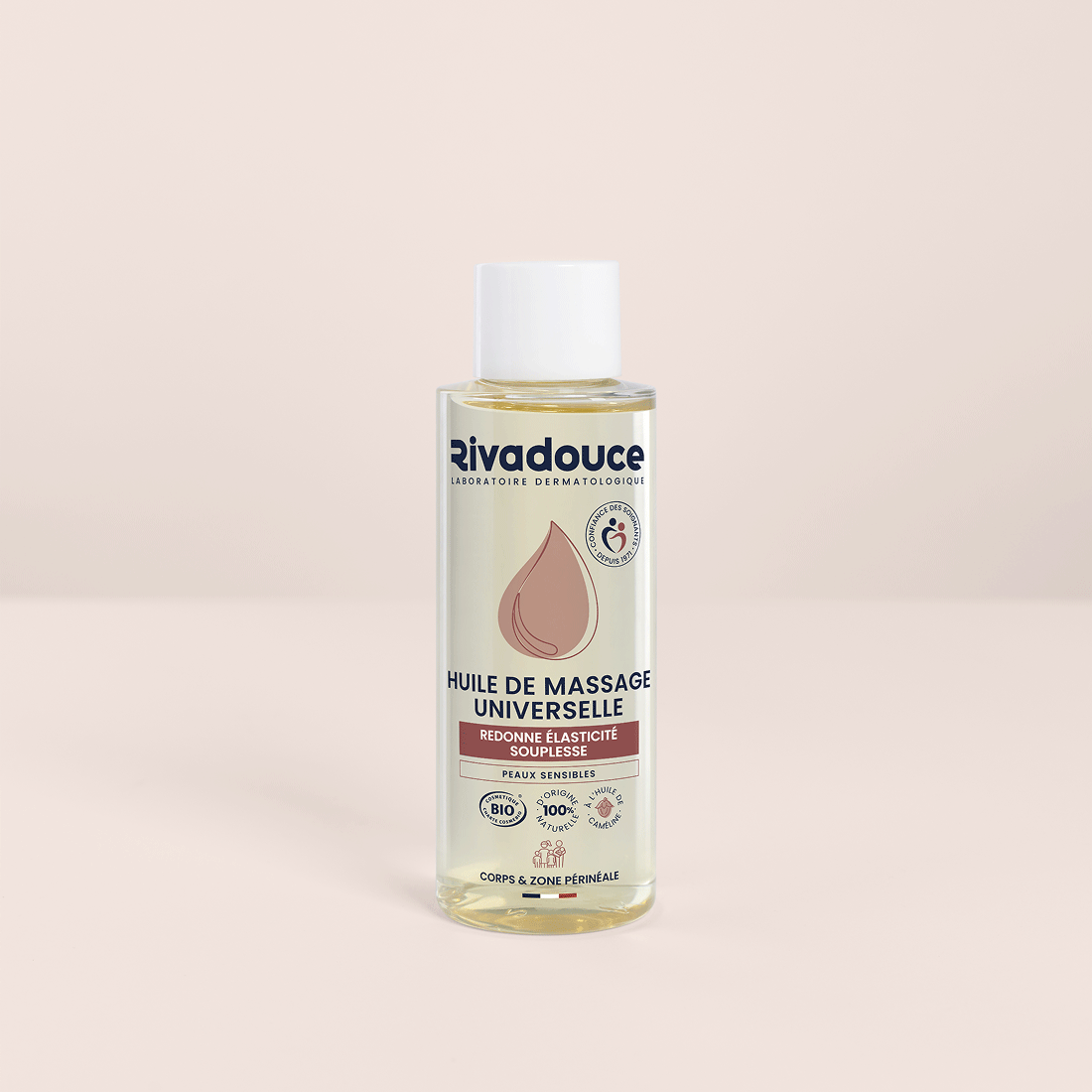 Huile de massage p&eacute;rin&eacute;e et corps 100 ml
