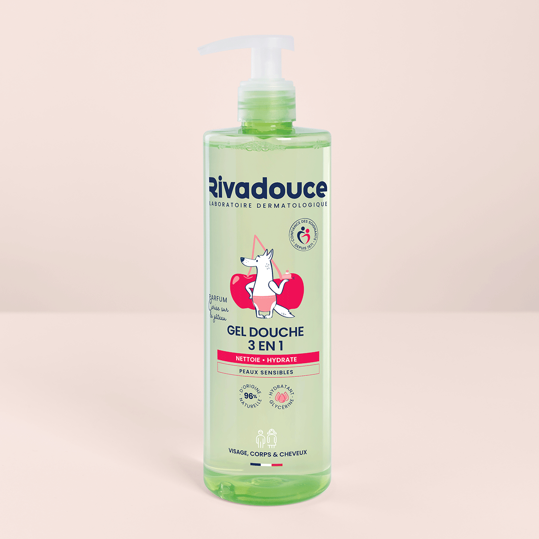 Gel douche 3en1 Loupiots Cerise sur le g&acirc;teau 400ml
