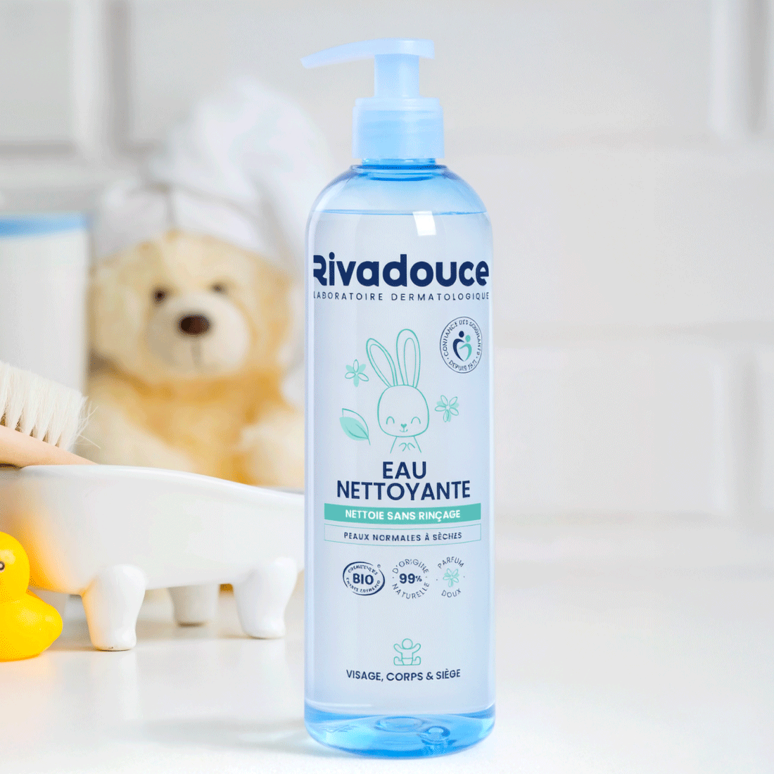 Eau nettoyante b&eacute;b&eacute; 500ml image number 0