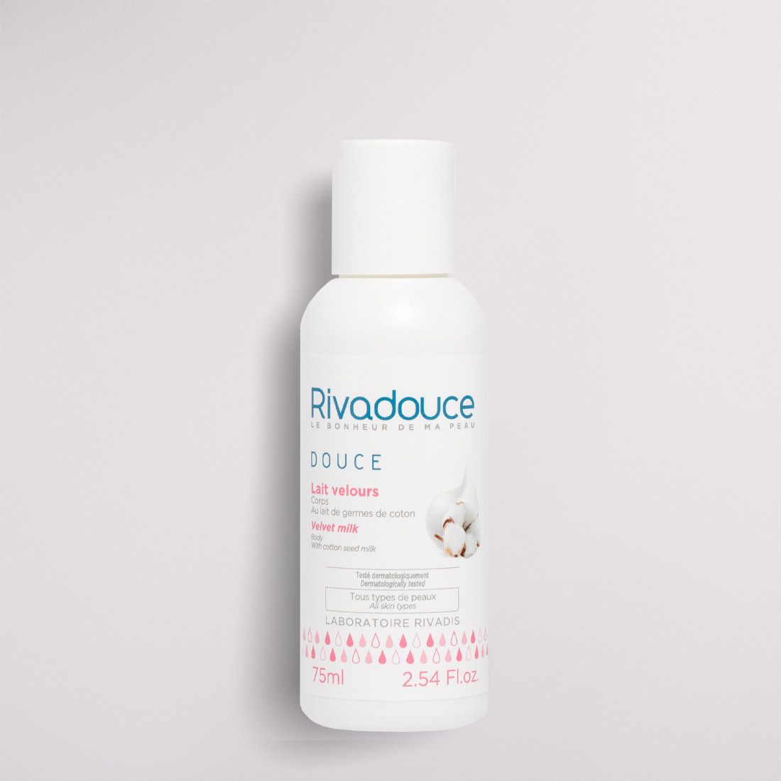 Lait velours format voyage 75ml image number 0