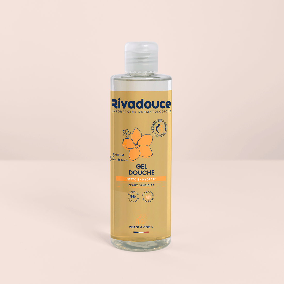 Gel douche Fleur de Tiar&eacute; - 250ml