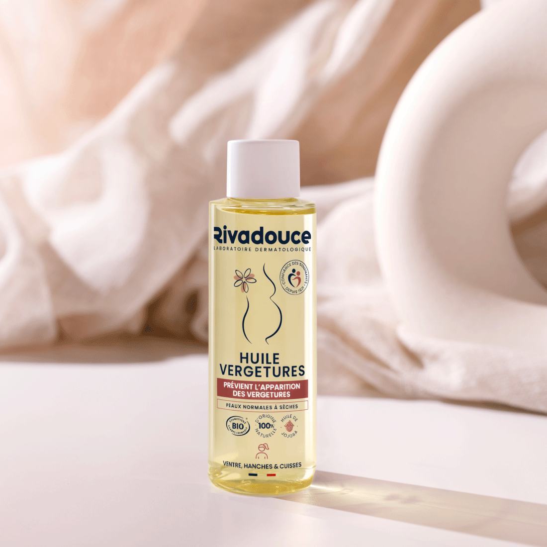 Huile vergetures grossesse 100ml image number 0