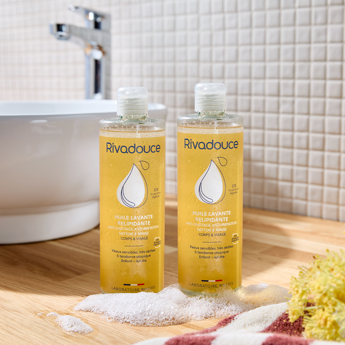 Lot de 2 huiles lavantes relipidantes 400ml image number null