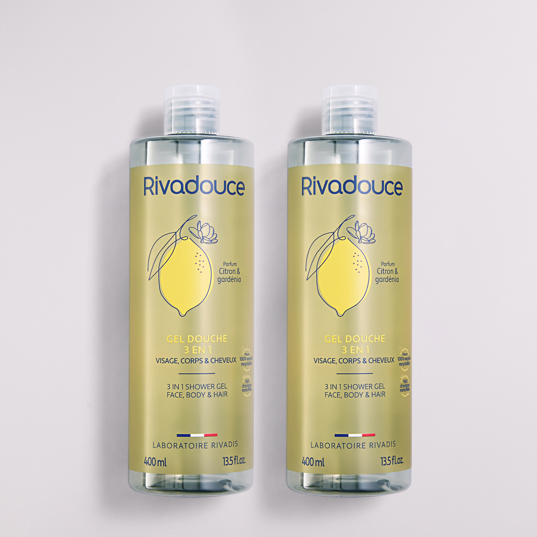 Duo Shampoing douche Citron & Gardénia 2x400ml image number null