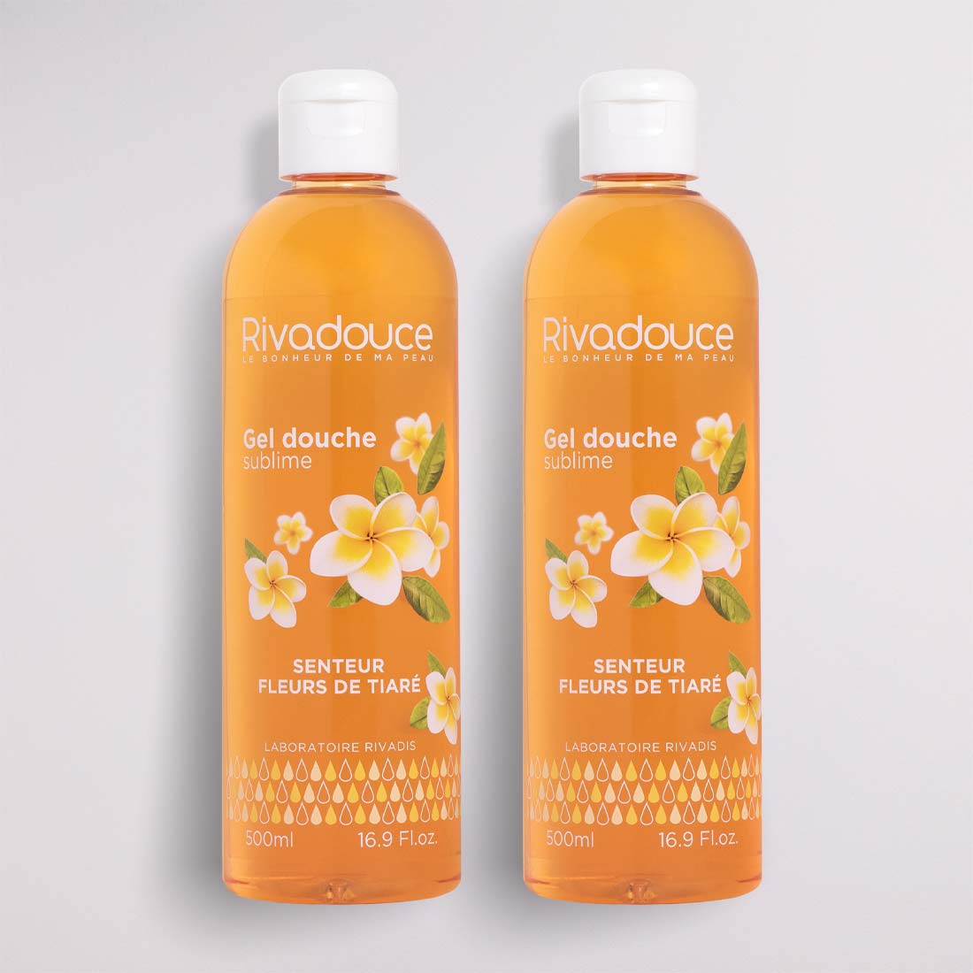 Lot de 2 Gels douche senteur fleurs de tiaré 500ml image number null