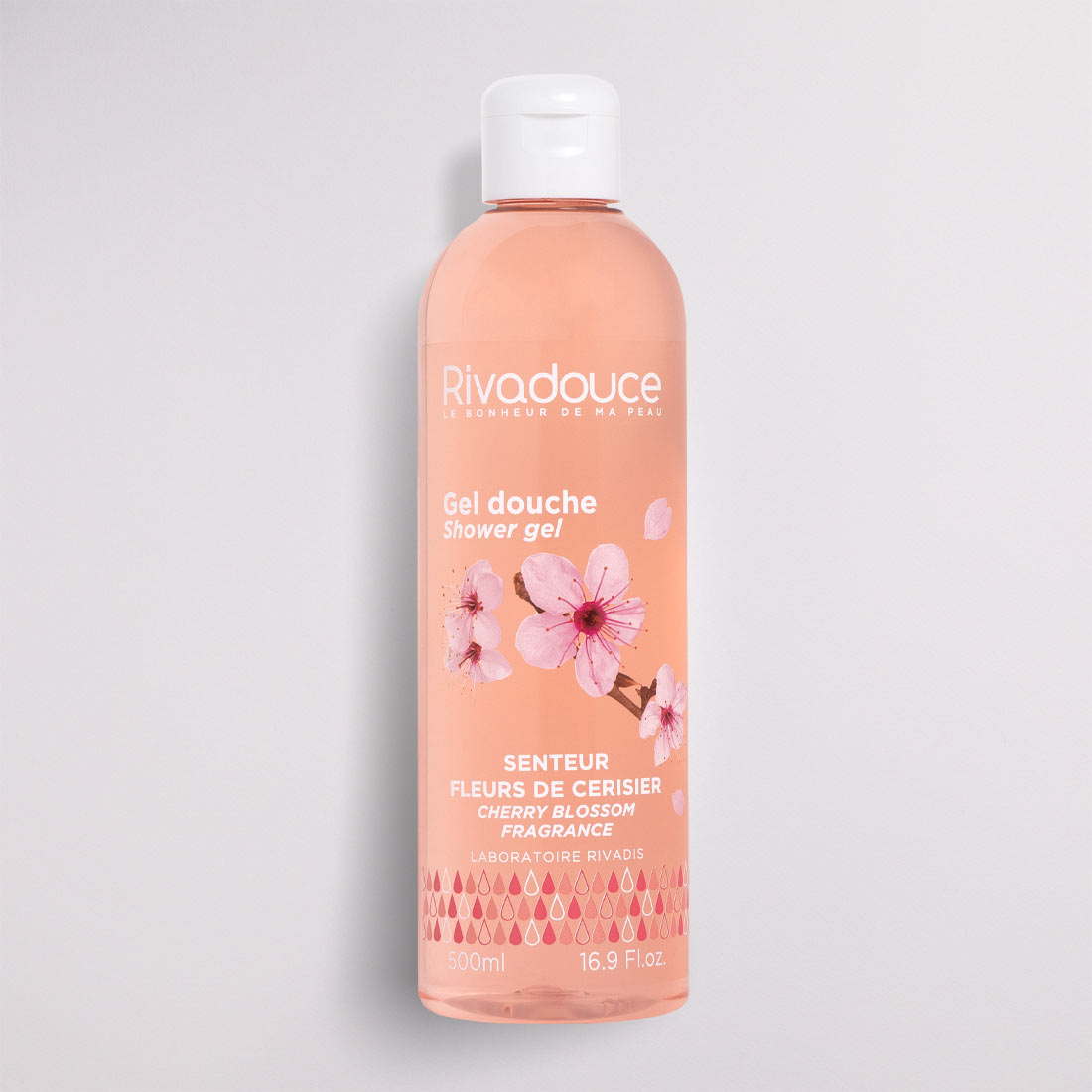 Gel douche senteur fleurs de cerisier 500ml image number null
