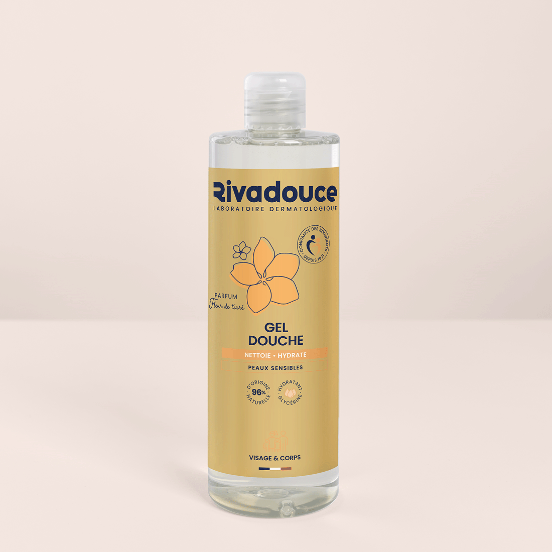 Gel douche Fleur de Tiar&eacute; - 400ml