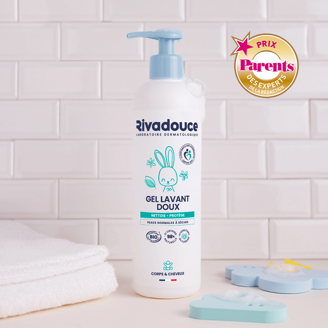 Gel lavant doux B&eacute;b&eacute; 500ml image number 0