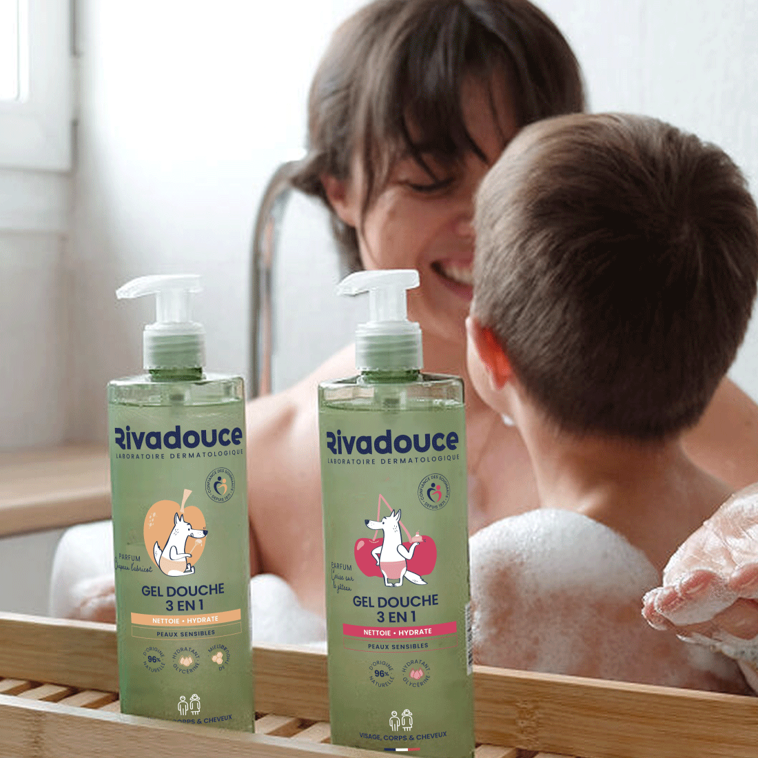 Gel douche 3en1 Loupiots Chapeau l'abricot 400ml image number 0