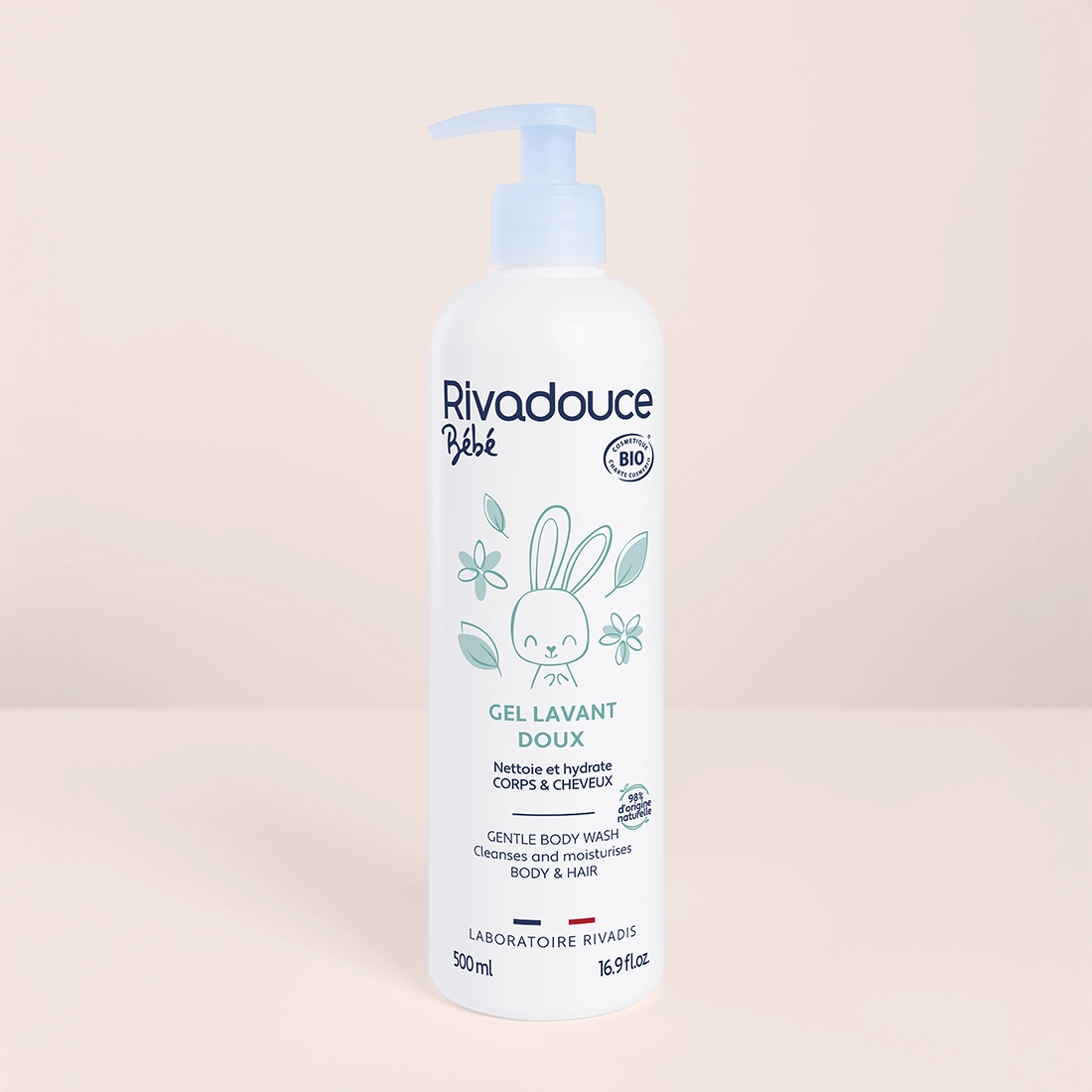 Gel lavant doux Bébé 500ml