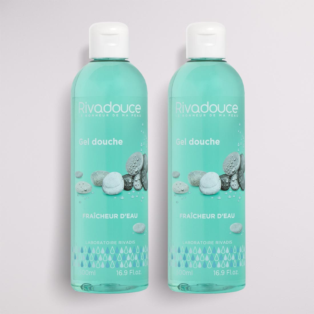 Lot de 2 Gels douche fraîcheur d'eau 500ml image number null