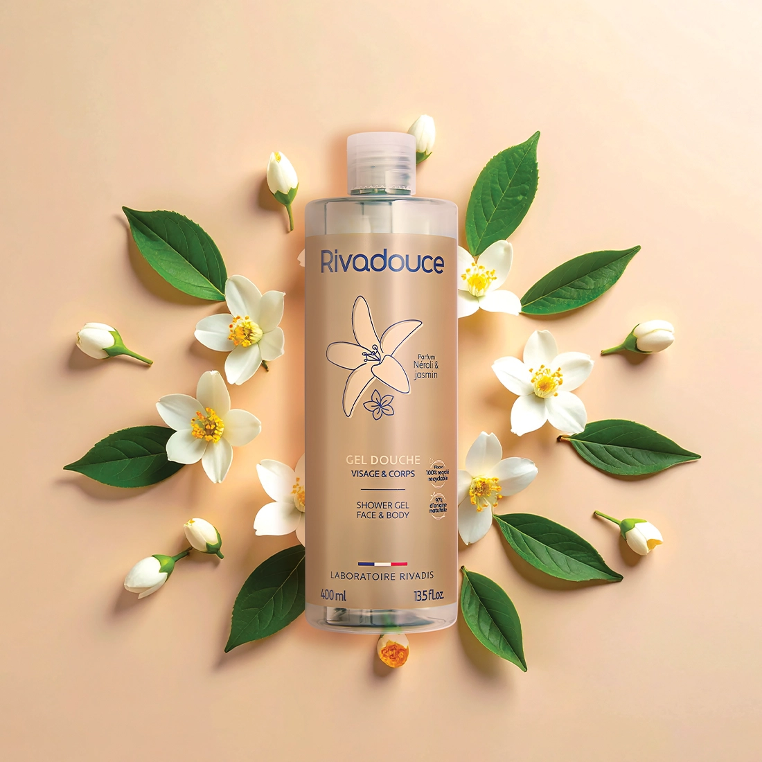 Gel douche Néroli & Jasmin - 400ml image number null