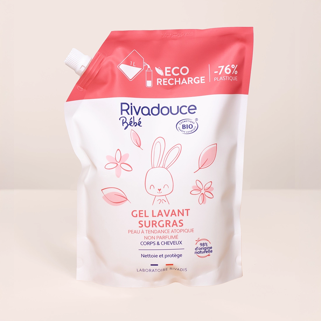 &Eacute;co-recharge gel lavant surgras 1000 ml