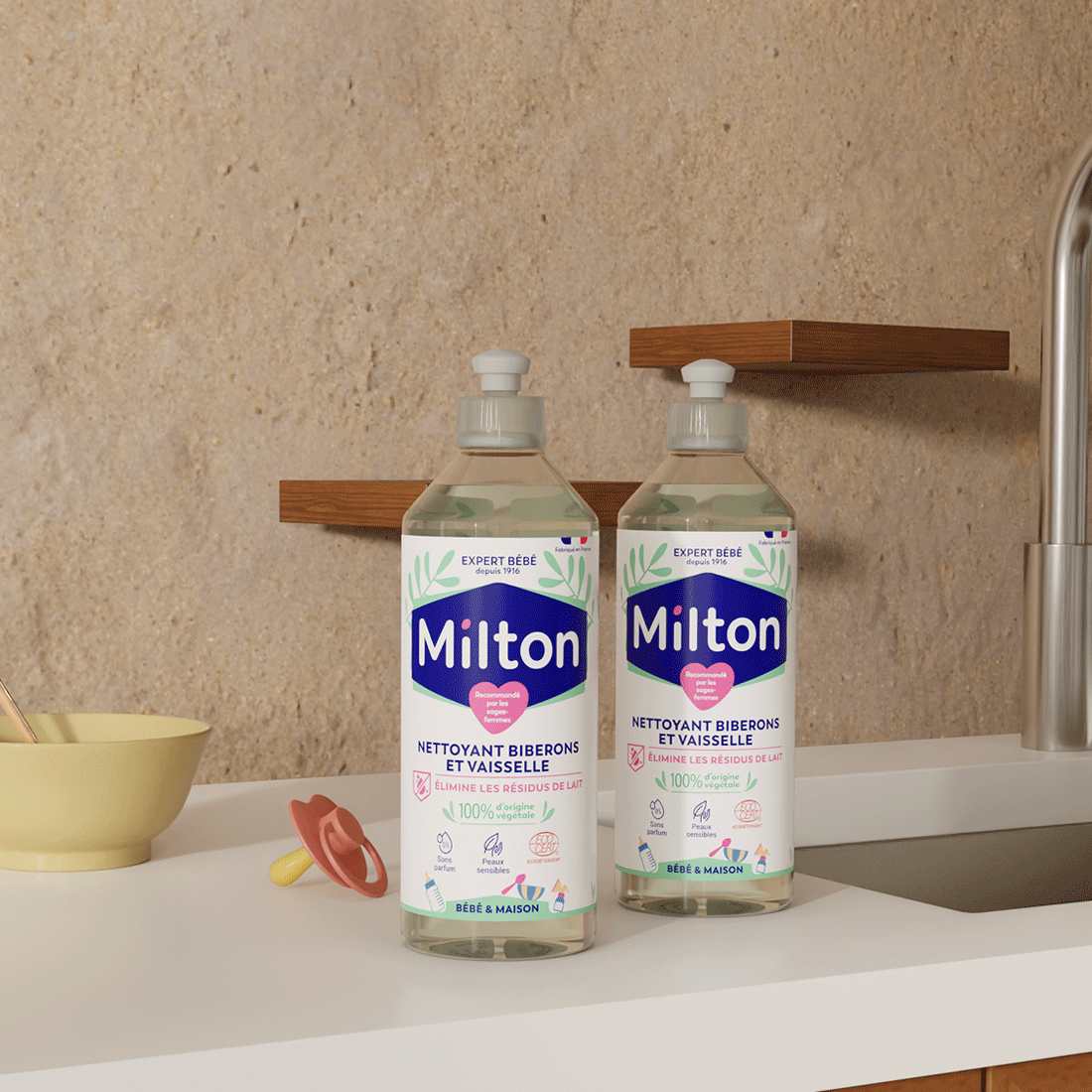 LOT DE 2 NETTOYANTS BIBERONS image number 0