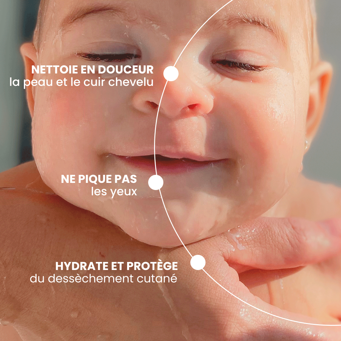 Gel lavant doux B&eacute;b&eacute; 500ml image number 1