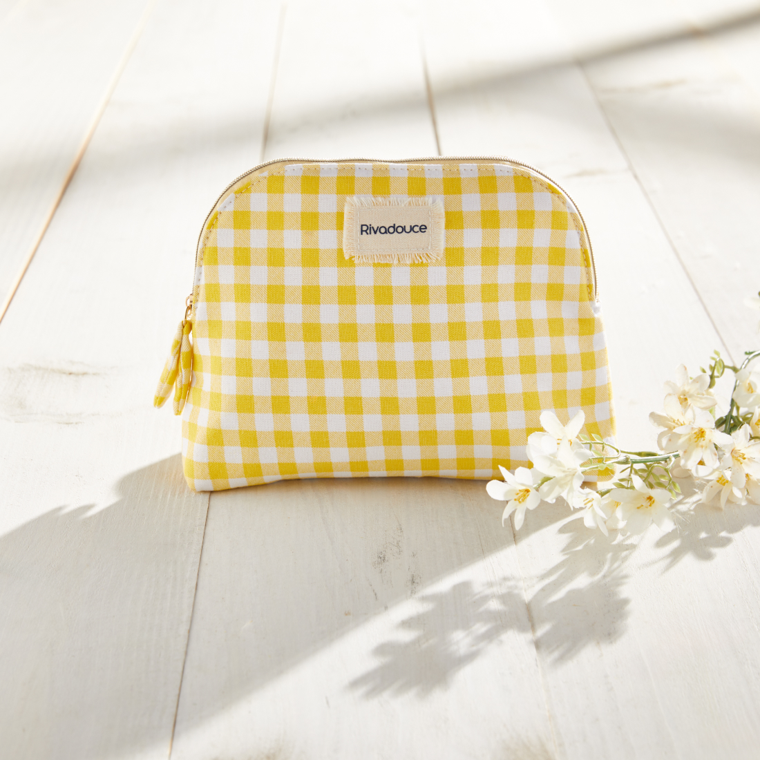 TROUSSE VICHY JAUNE image number null