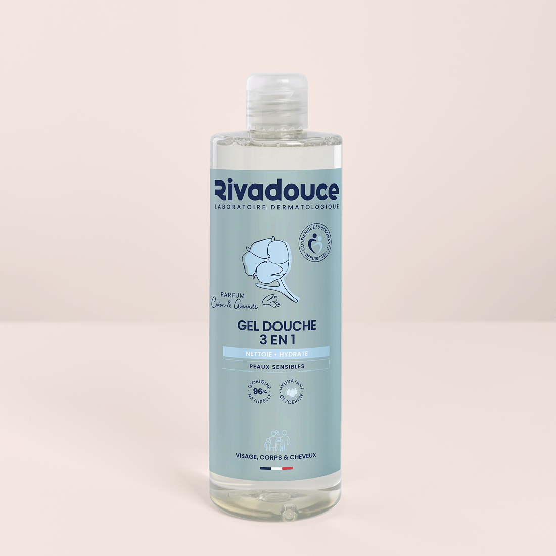 Shampoing douche Amande & Coton