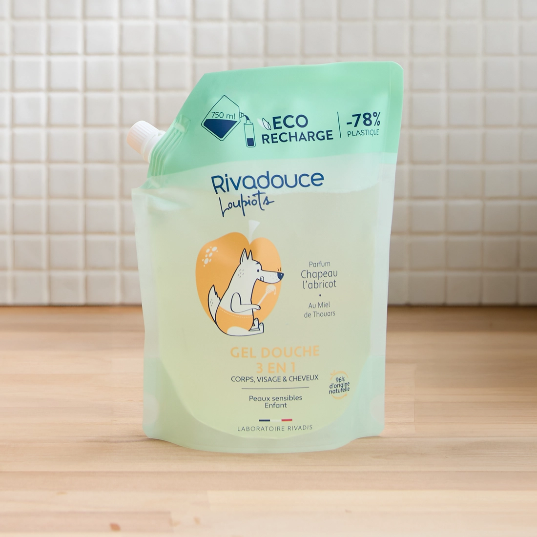 ECO-RECHARGE CHAPEAU L'ABRICOT LOUPIOTS 750ML image number null
