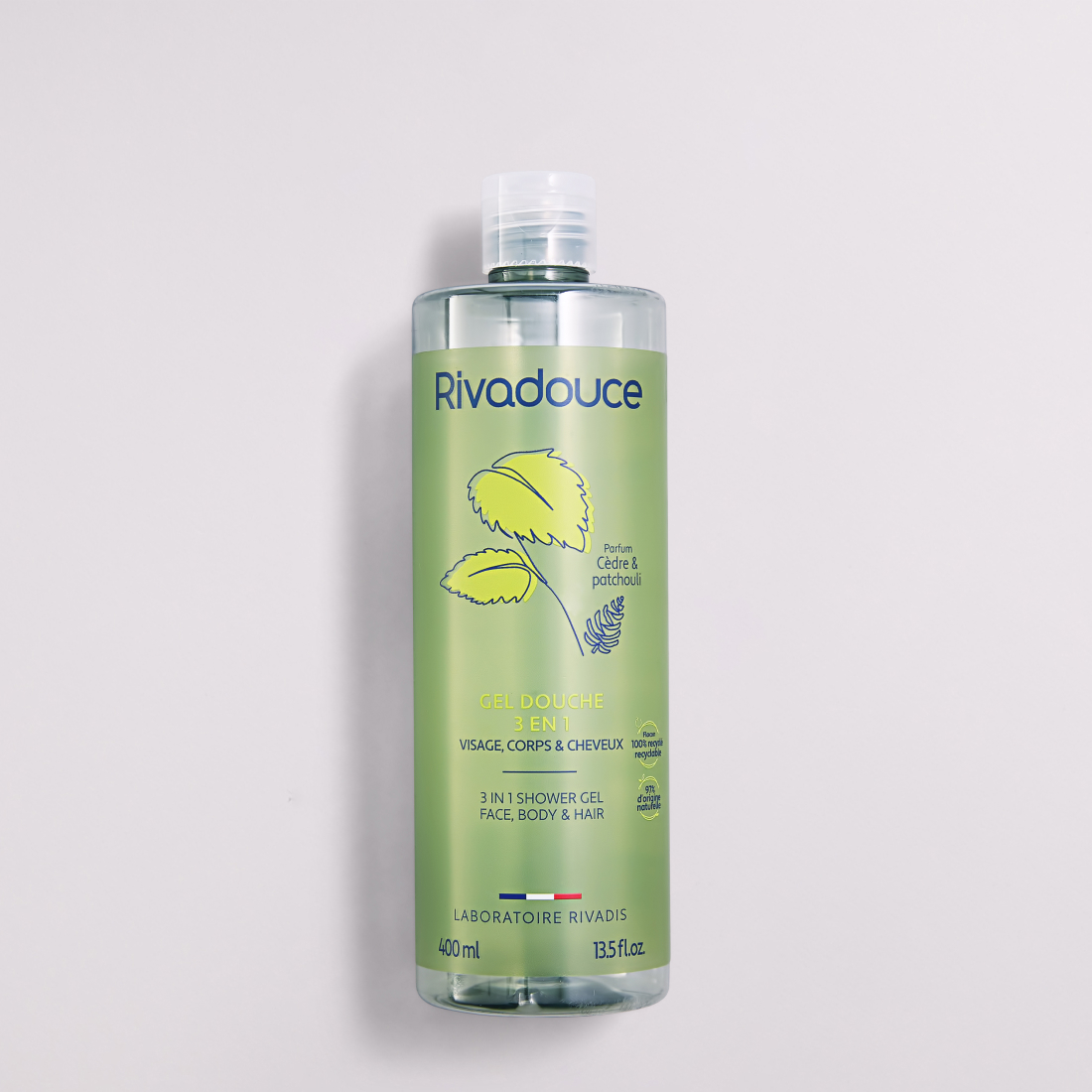 Shampoing douche Cèdre & Patchouli 3en1 - 400ml image number null