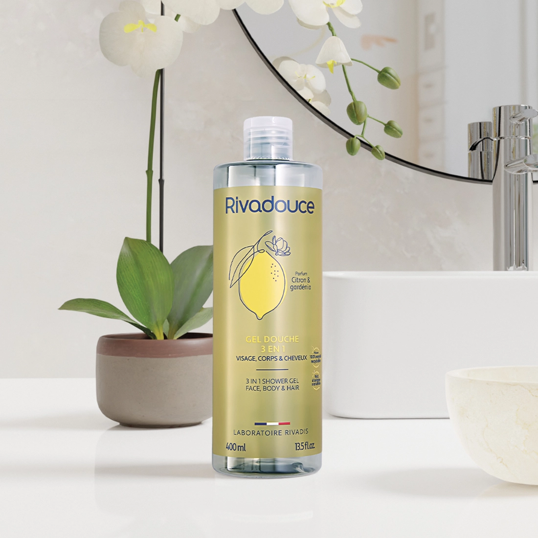 Shampoing douche Citron & Gardénia 400ml image number null