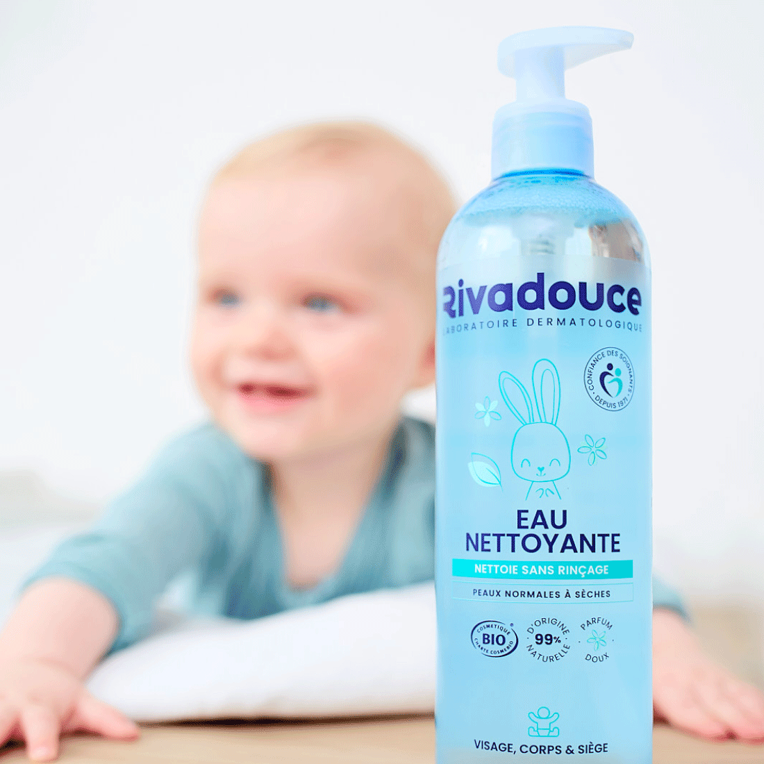 Eau nettoyante B&eacute;b&eacute; 500ml image number 0