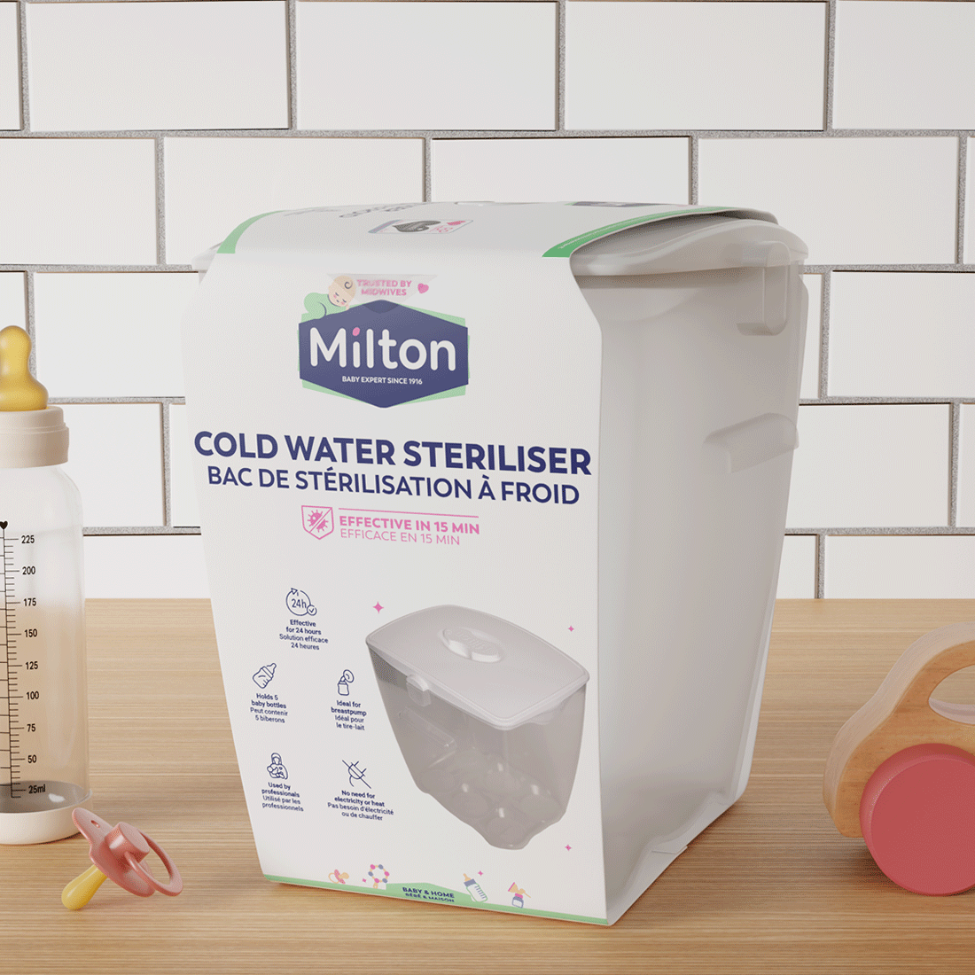 Bac de stérilisation Milton image number 0