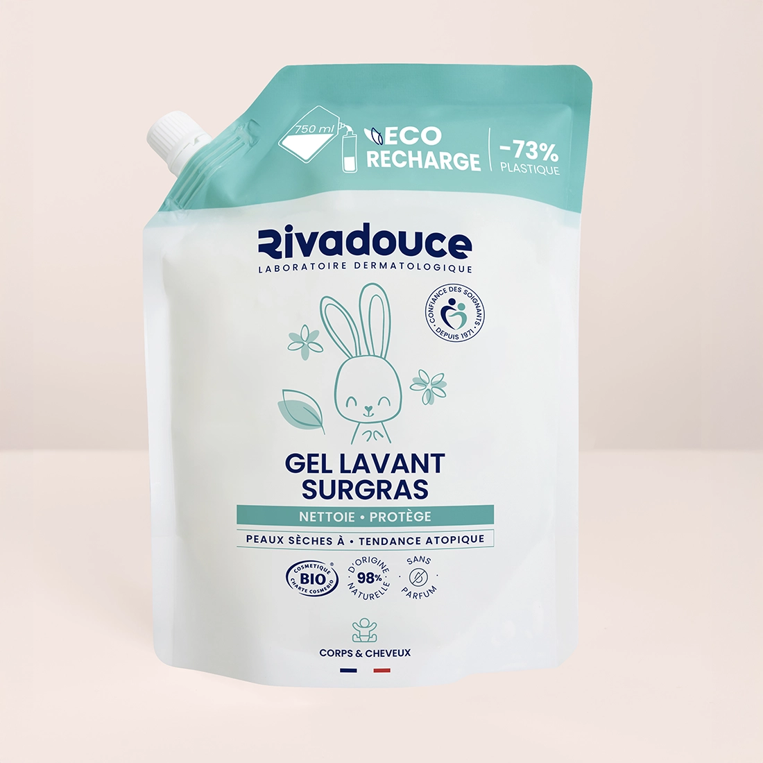 &Eacute;co-recharge gel lavant surgras 1000 ml
